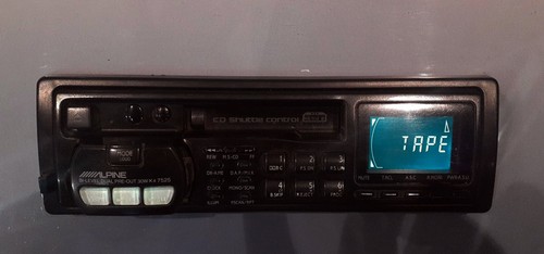 Autoradio alpine vintage 7525 - autoradio,