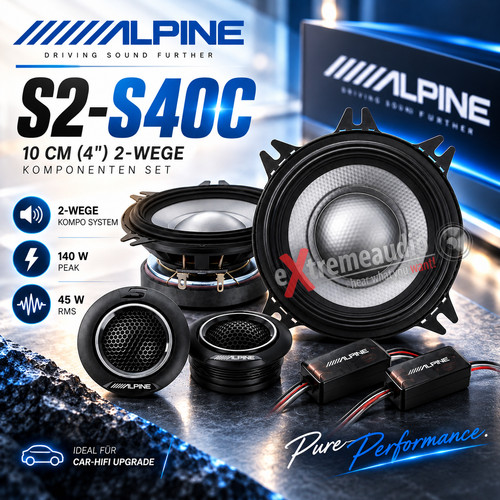 Alpine s40c 2 - alpine, (4")