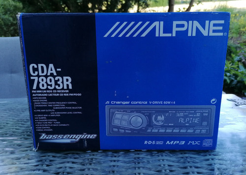 Alpine cda 7893r autoradio - cda-7893r,