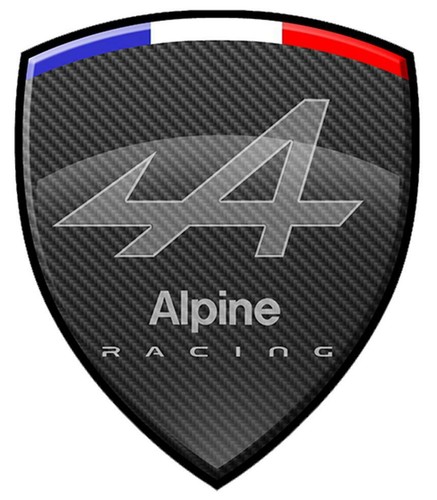 Alpine racing sticker vinyle - racing,