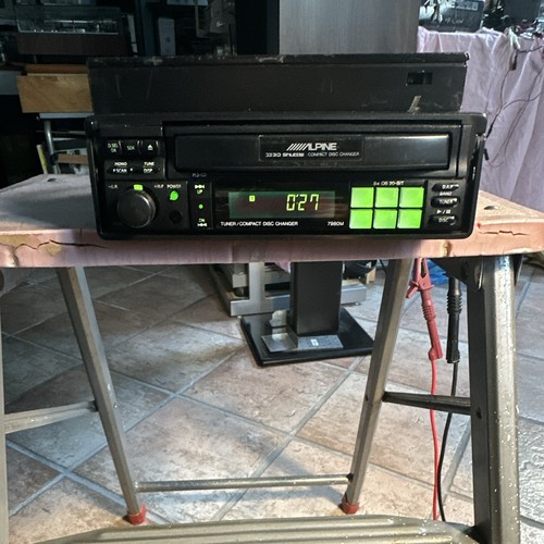 Alpine car stereo - car, vintage