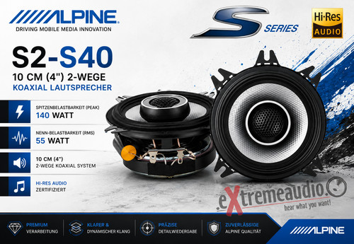 Alpine s40 altoparlante - alpine,