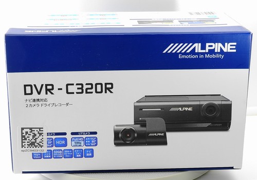 Alpine dvr c320r dual dash - dvr-c320r,