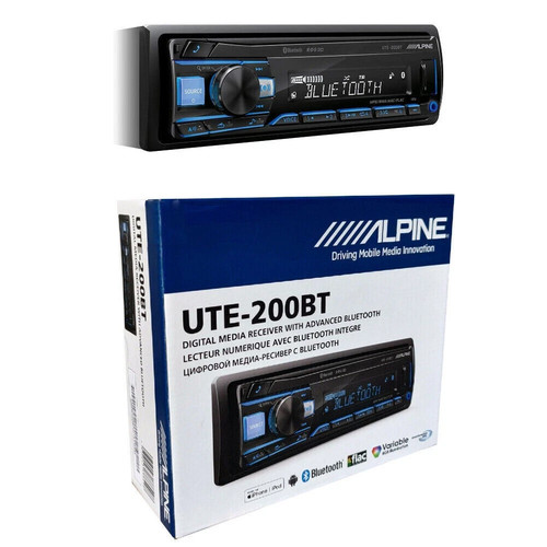 Autoradio alpine ute 200 - autoradio, bt