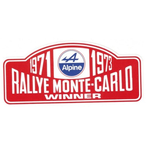 Alpine rally monte - ,