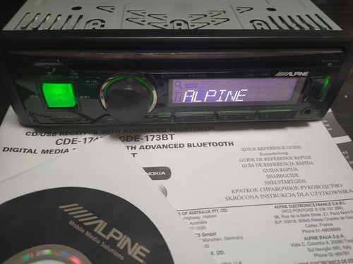 Autoradio alpine cde 173 cd - cde,