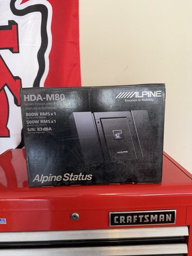 Alpine hda m80 status series - hda-m80,
